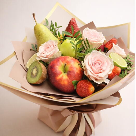Hedelmakimppu kukilla 💐🍓