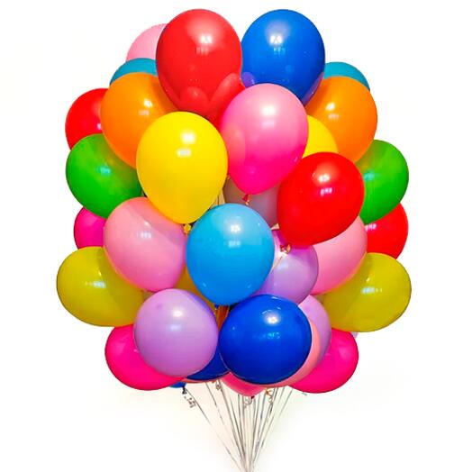 Helium balloons 19