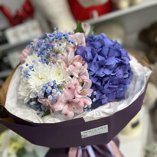 Purple-pink bouquet