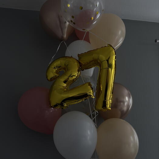 Balloon Set with Numbers