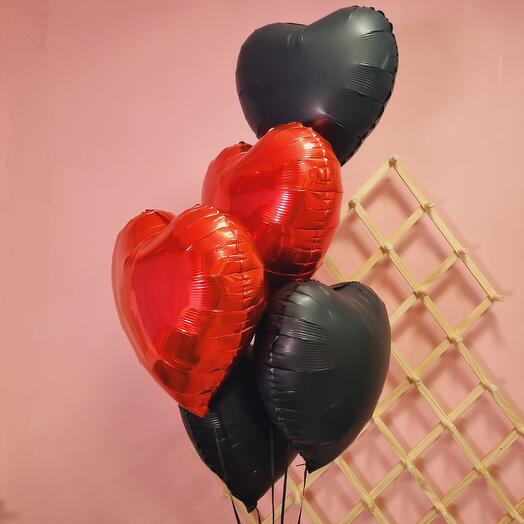 Black and red