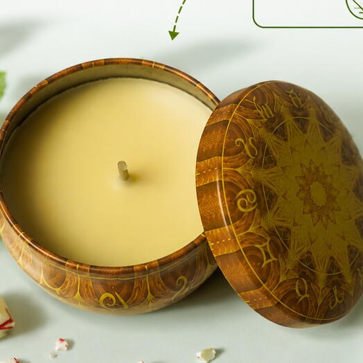 Scented candle "Peppermin1t"