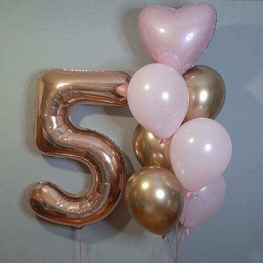 Rose Balloon Set (Helium)