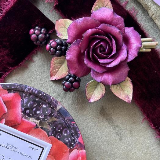 Rose and blackberry