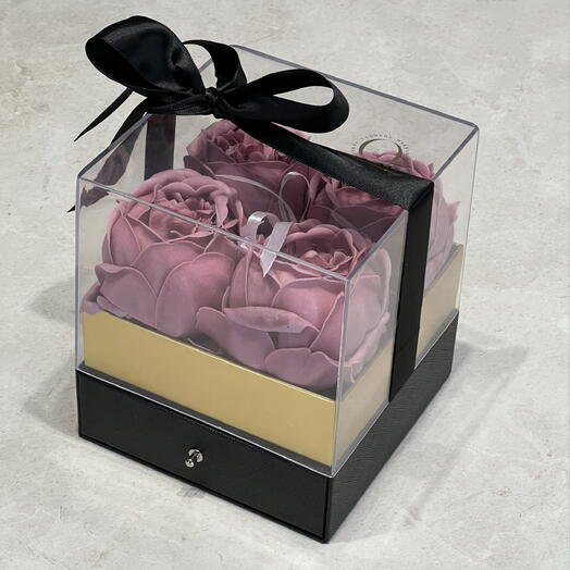 Soap peony in box