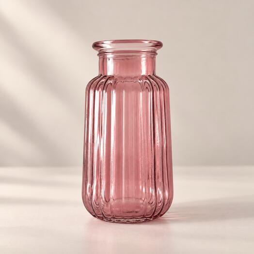 BLUSH Glass Vase 20cm