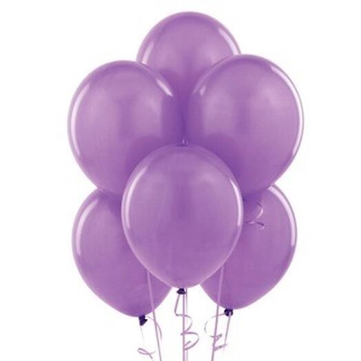 Globos lila 7 uds