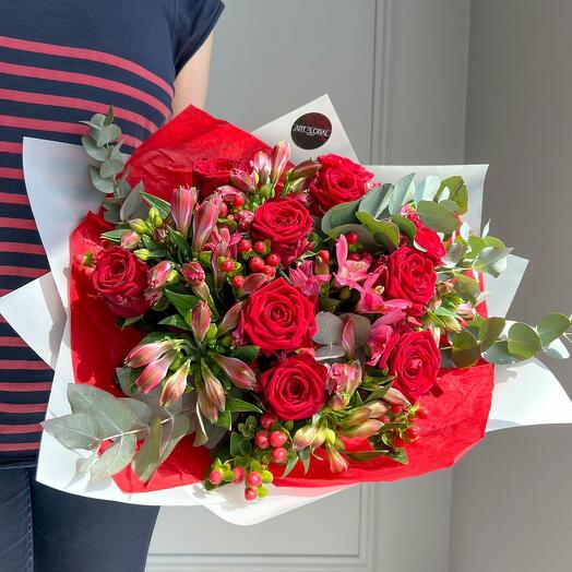 Bouquet "Love in Red"