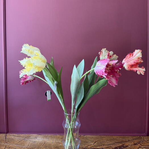 Artificial Tulips Emerald