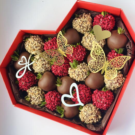 Fragole ricoperte di cioccolato per i tuoi cari