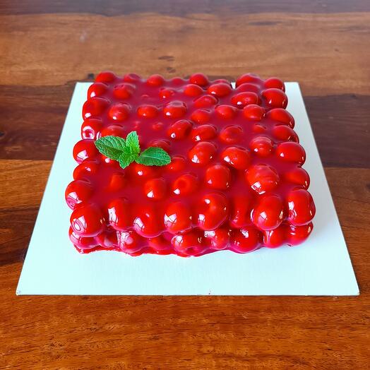 Sakura mousse cake