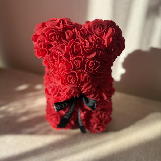 Rose Teddy Bear – Romantic Floral Gift