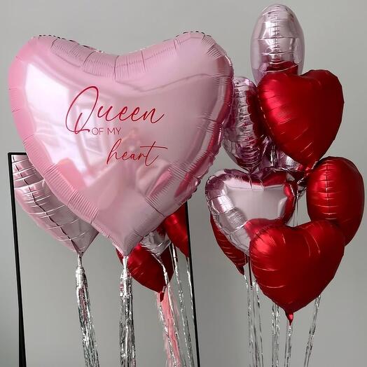 Pink hearts