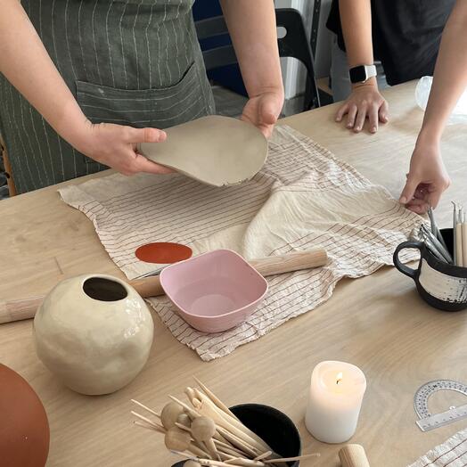 8-class subscription at Pottery District Studio