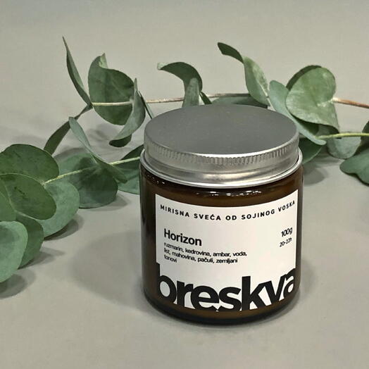 Scented candle "Horizon"