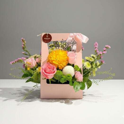 Garden in a basket