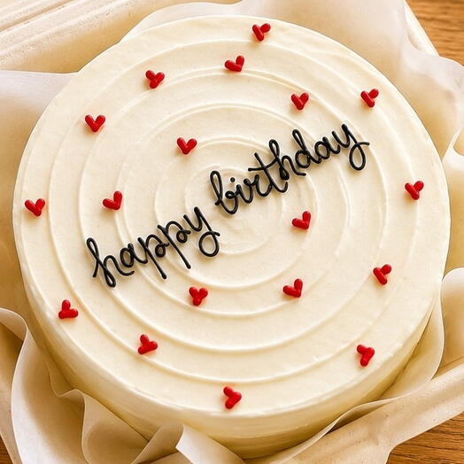 Happy Birthday Red Love Bento Cake 200g