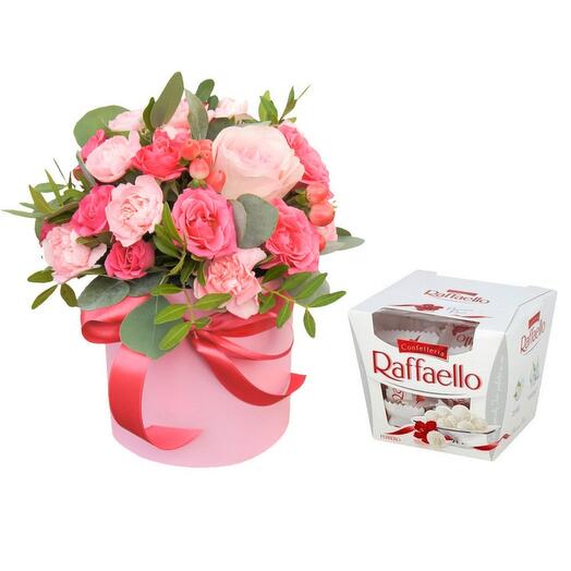 Mini box + Raffaello 150g