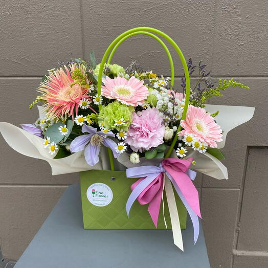 Flowers in the bag