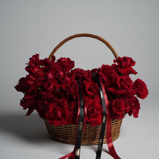 Flowers in basket 1