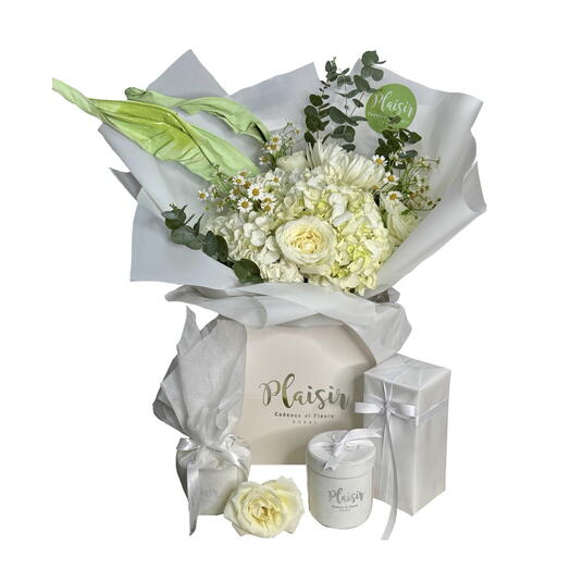Giftset - Make Someone Smile in White