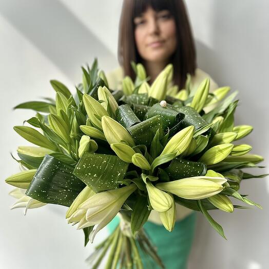 Mono bouquet Pearl