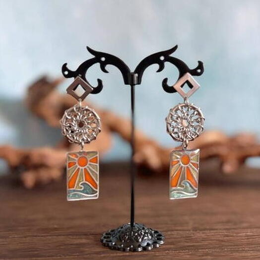 Dawn over the Sea Earrings
