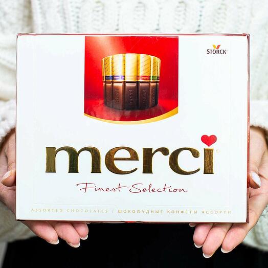 "Merci" Schokoladen-Set
