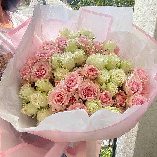 Mix spray roses