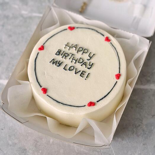 Bento Cake "Happy Birthday"