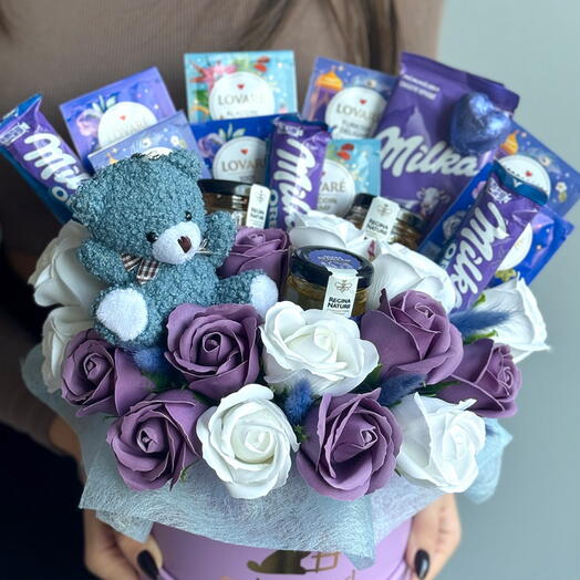 Box "Bear in Milka Land"