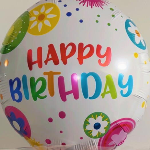 Happy Birthday Mylar Balloon