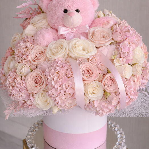 Soft flower box «It s a girl!»💕🎀