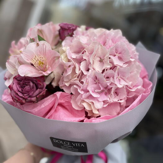 Розовый букет 💕