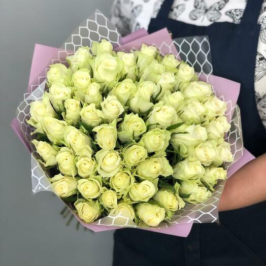 51 Roses White