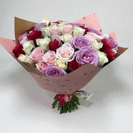 Bouquet of 51 mix roses
