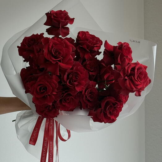 Red French roses