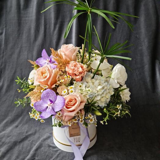Flowers in a box