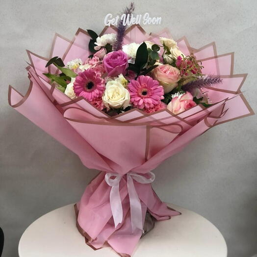 Bouquet en soie