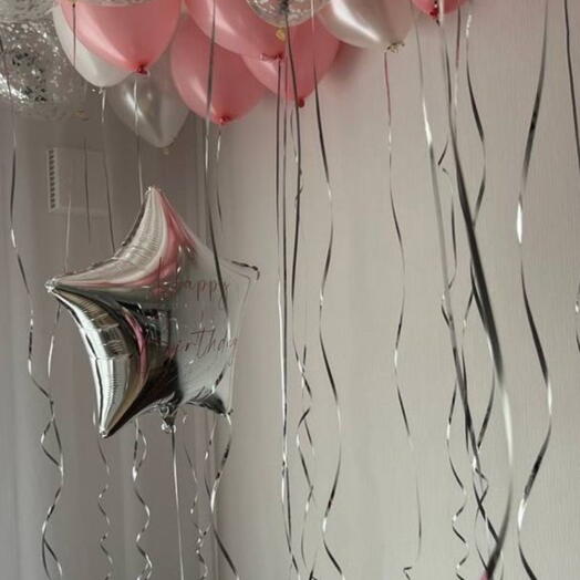 Happy Birthday, silver star