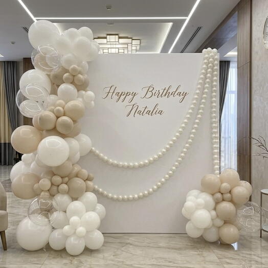 Parete di palloncini per compleanno 2