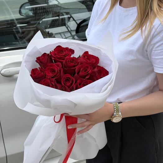 Classic Red Rose Bouquet