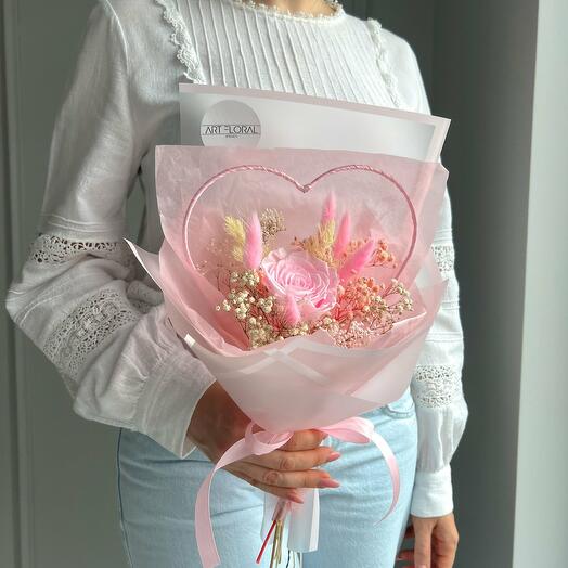 Dried flower bouquet "Little Wonder"
