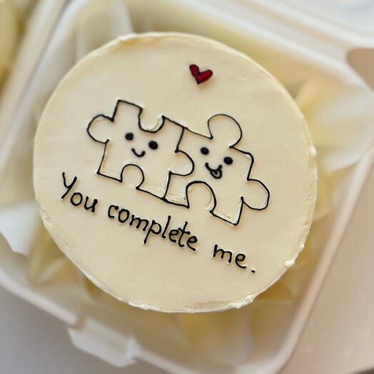 Bento puzzle cake