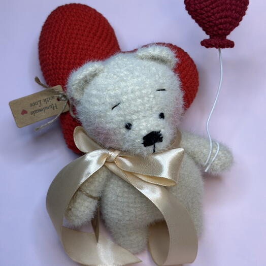 Valentine s White Teddy
