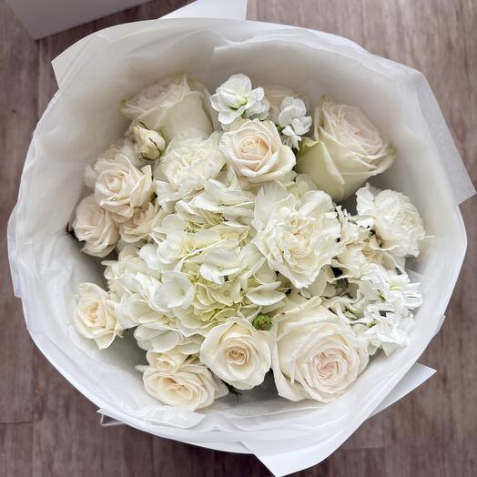 White flowers