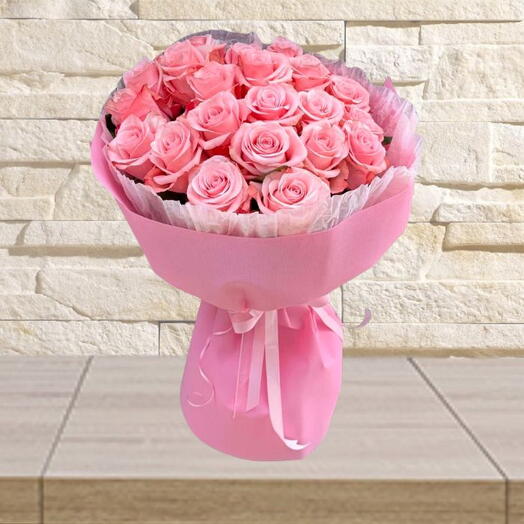 Blush of Forever Rose Bouquet