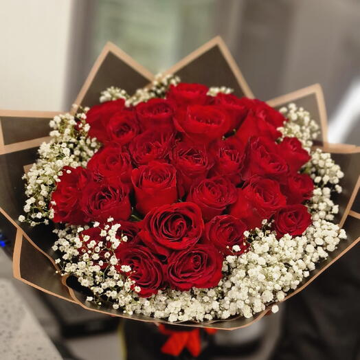 Red rose 25