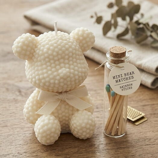 Teddy Bear candle - scented