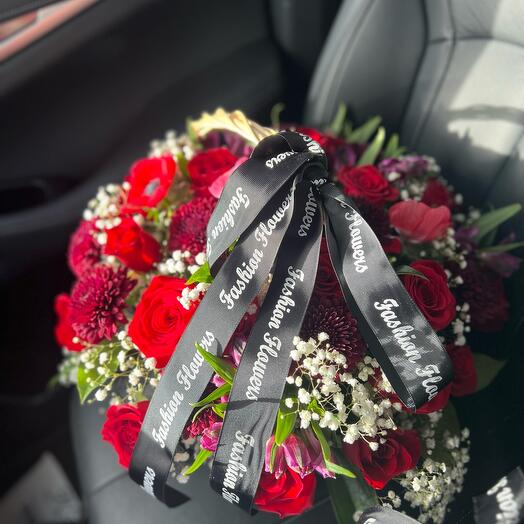 Red velvet bouquet